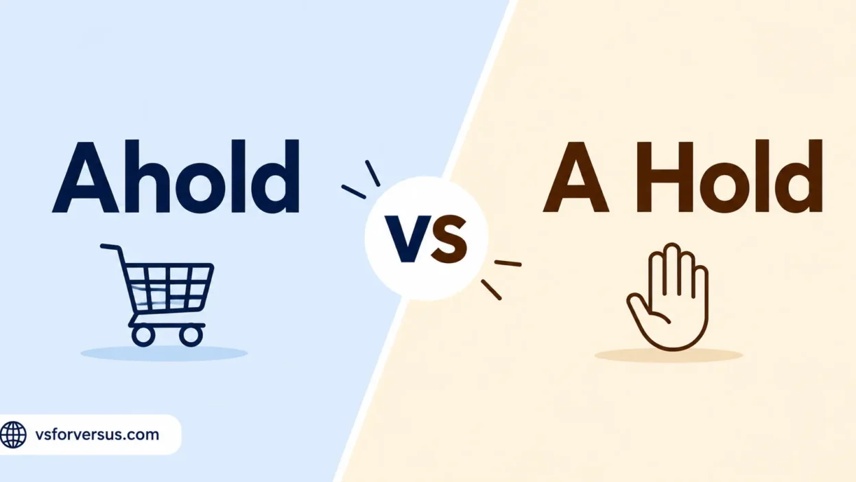 Ahold vs A Hold
