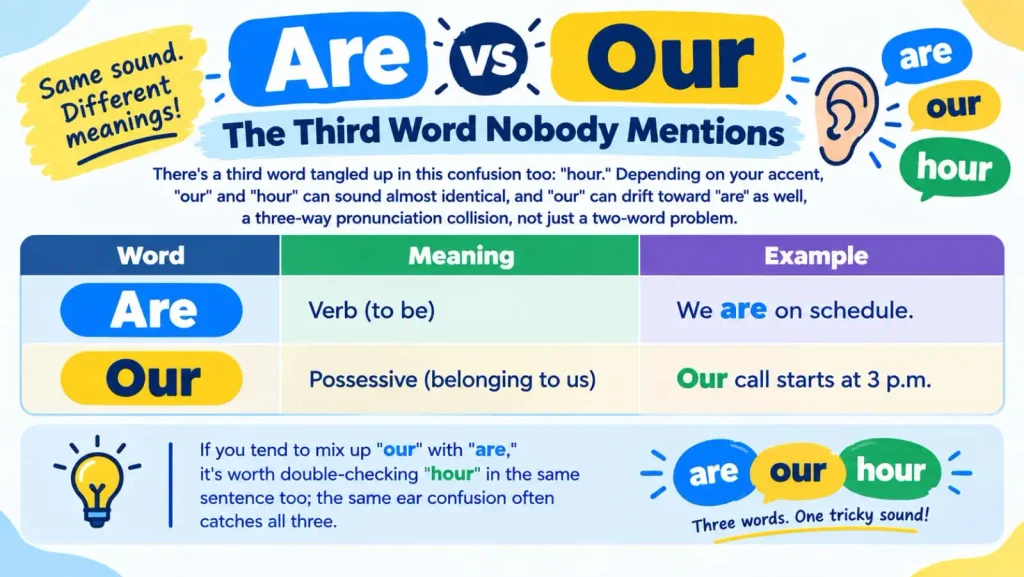 Are vs Our
