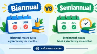 Biannual vs Semiannual
