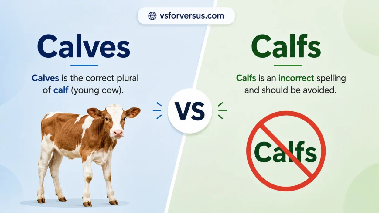 Calves vs Calfs
