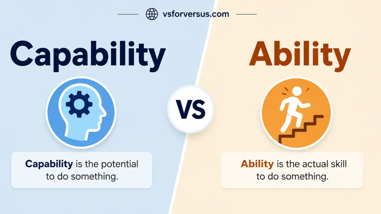 Capability vs Ability