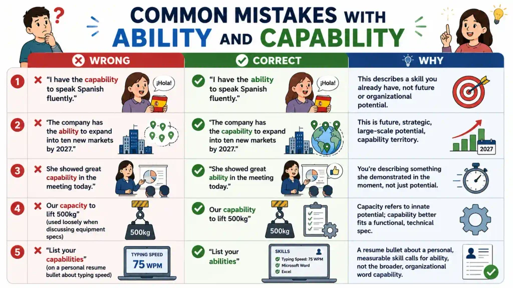 Capability vs Ability