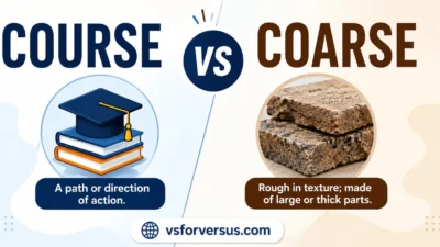 Course vs Coarse