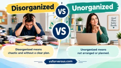 Disorganized vs Unorganized