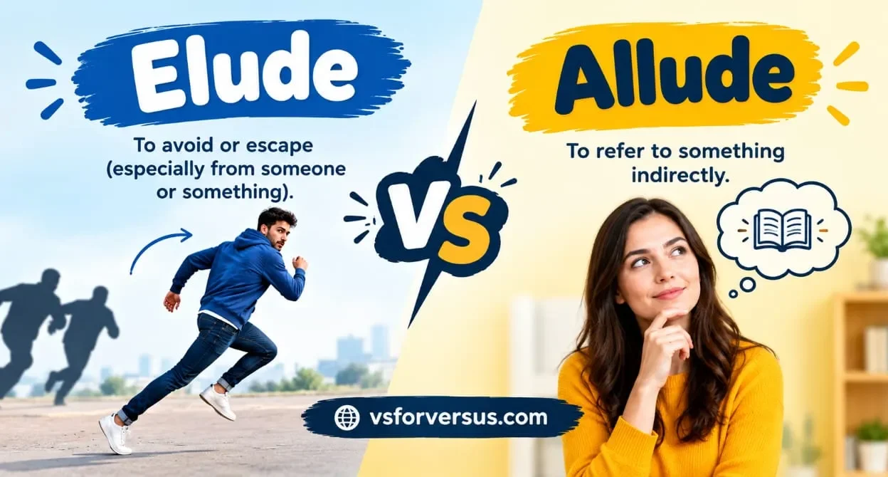 Elude vs Allude
