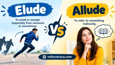 Elude vs Allude
