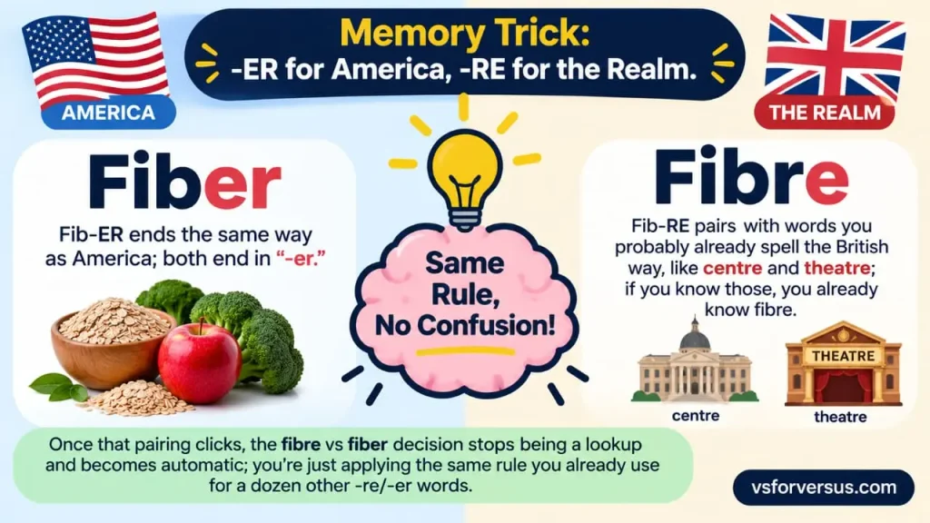 Fibre vs Fiber
