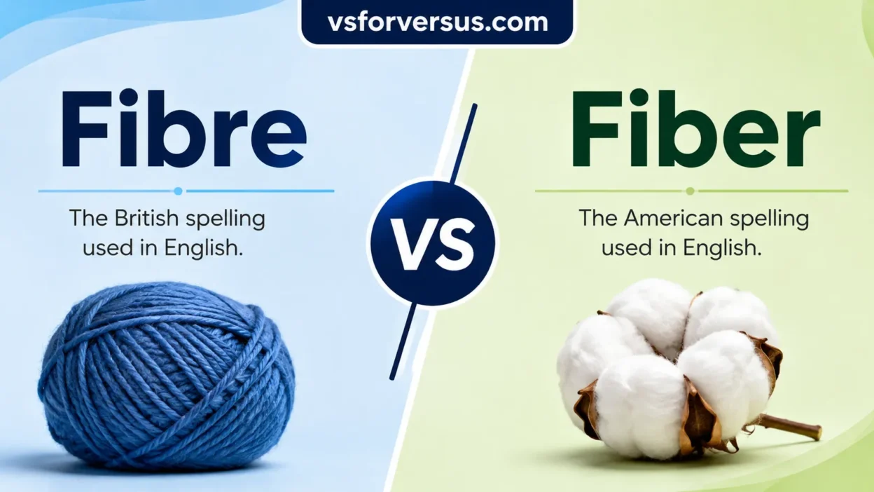 Fibre vs Fiber