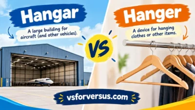 Hangar vs Hanger
