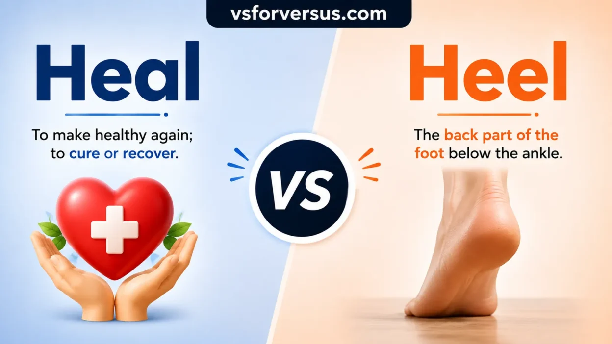 Heal vs Heel