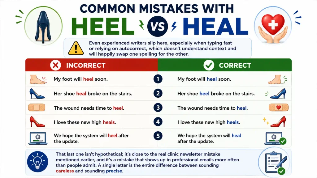 Heel vs Heal