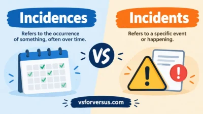 Incidences vs Incidents