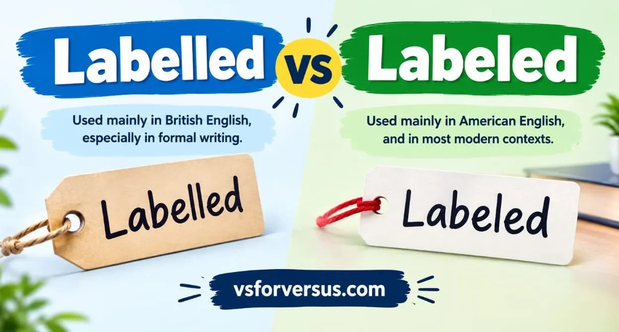 Labelled vs Labeled