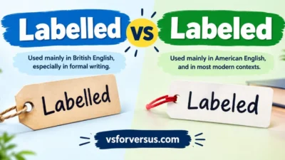 Labelled vs Labeled