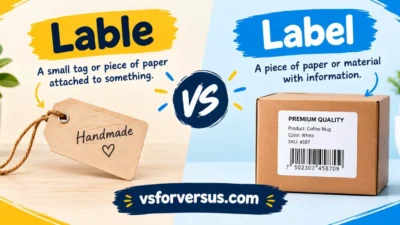 Lable vs Label