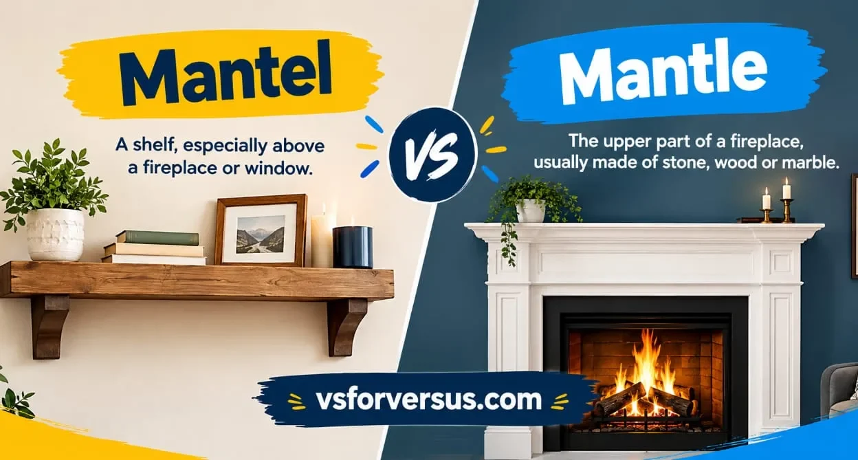 Mantel vs Mantle