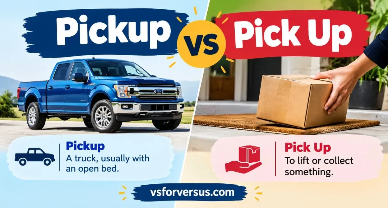 Pickup vs Pick Up