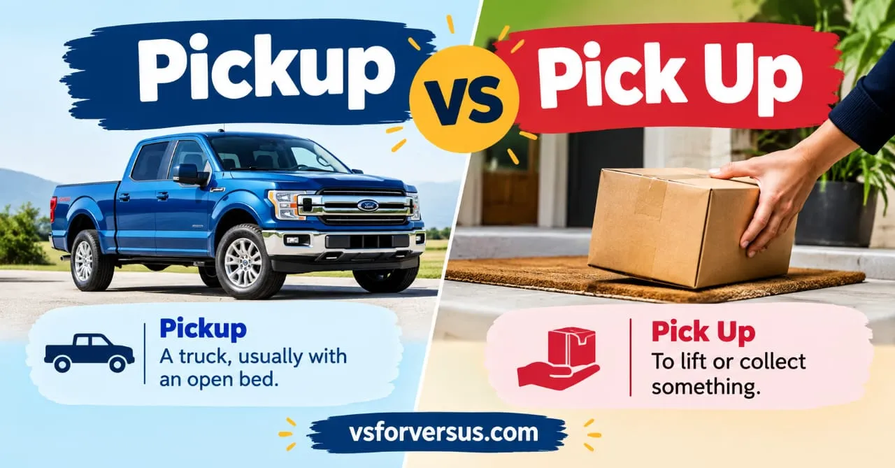 Pickup vs Pick Up: What's the Difference? (+ Free Mnemonic Trick) 2026