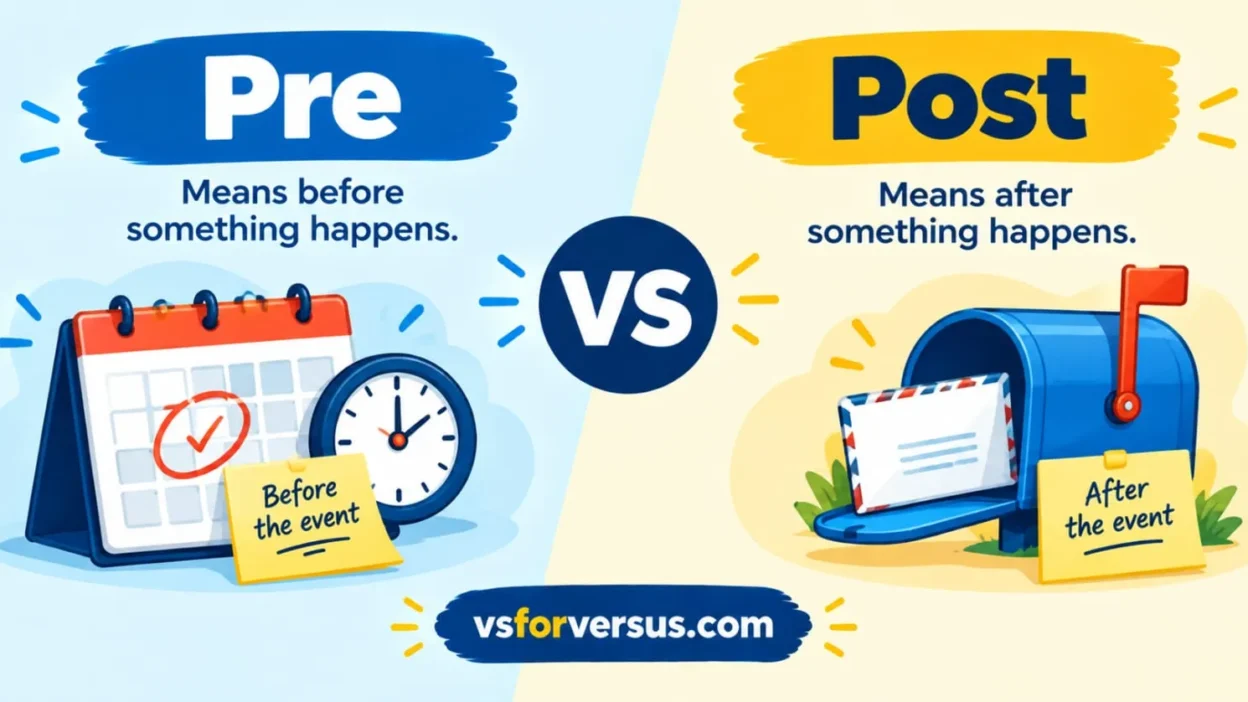 Pre vs Post