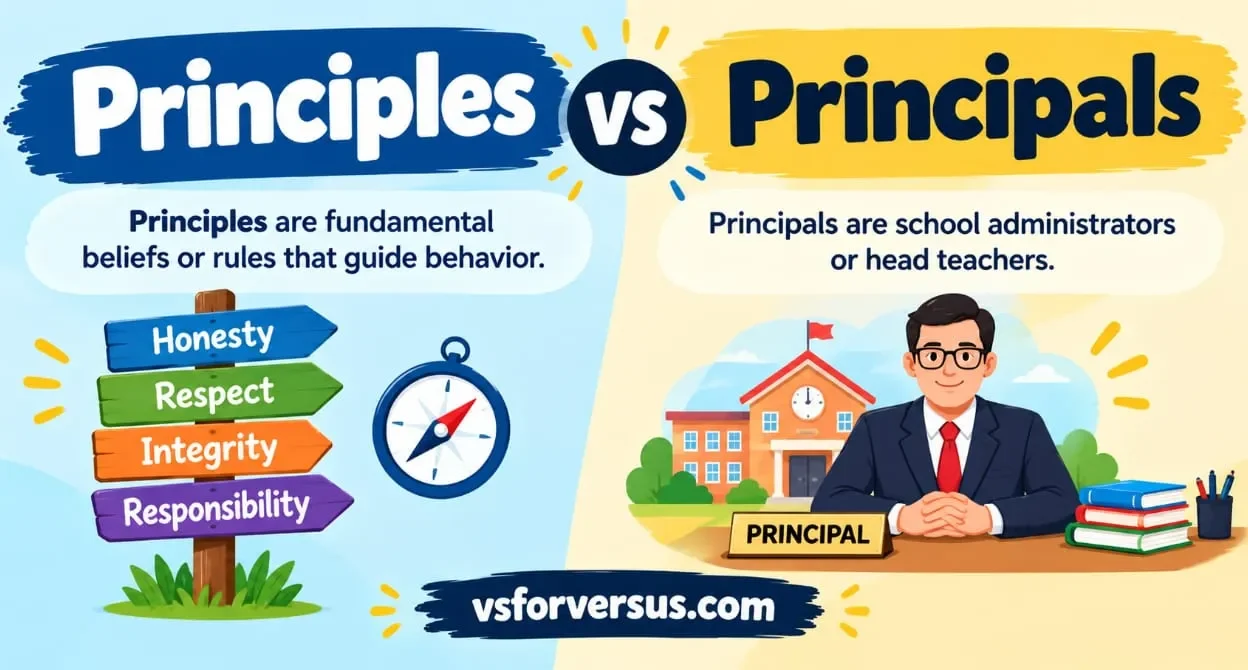 Principles vs Principals