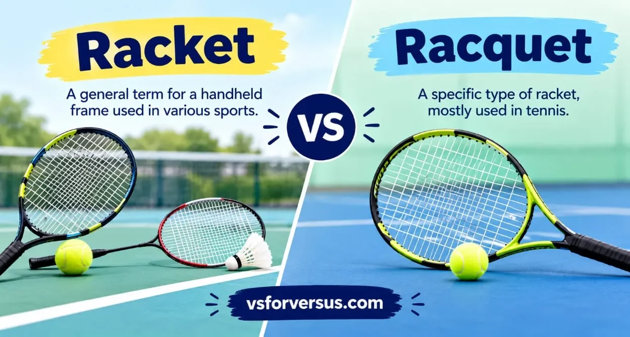 Racket vs Racquet