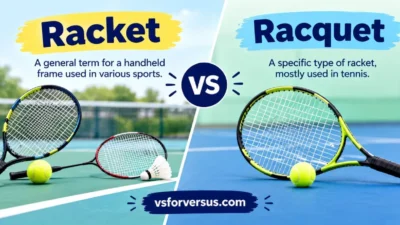 Racket vs Racquet