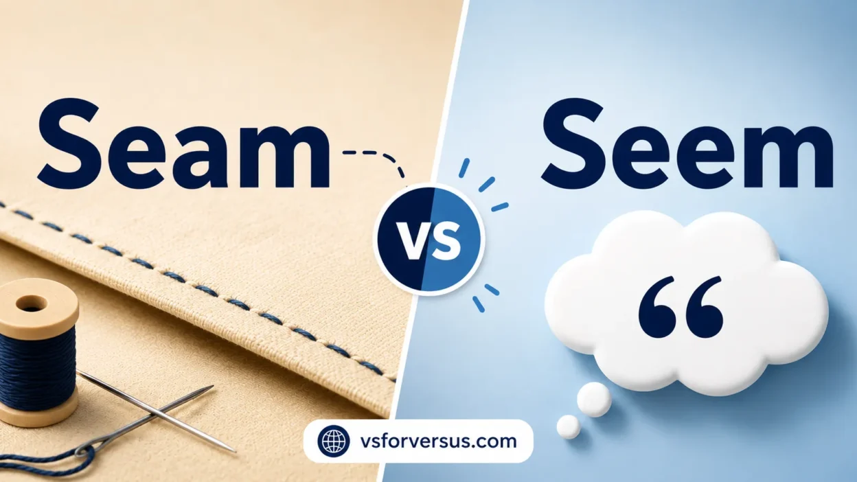 Seam vs Seem