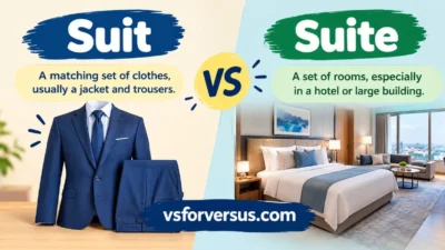 Suit vs Suite