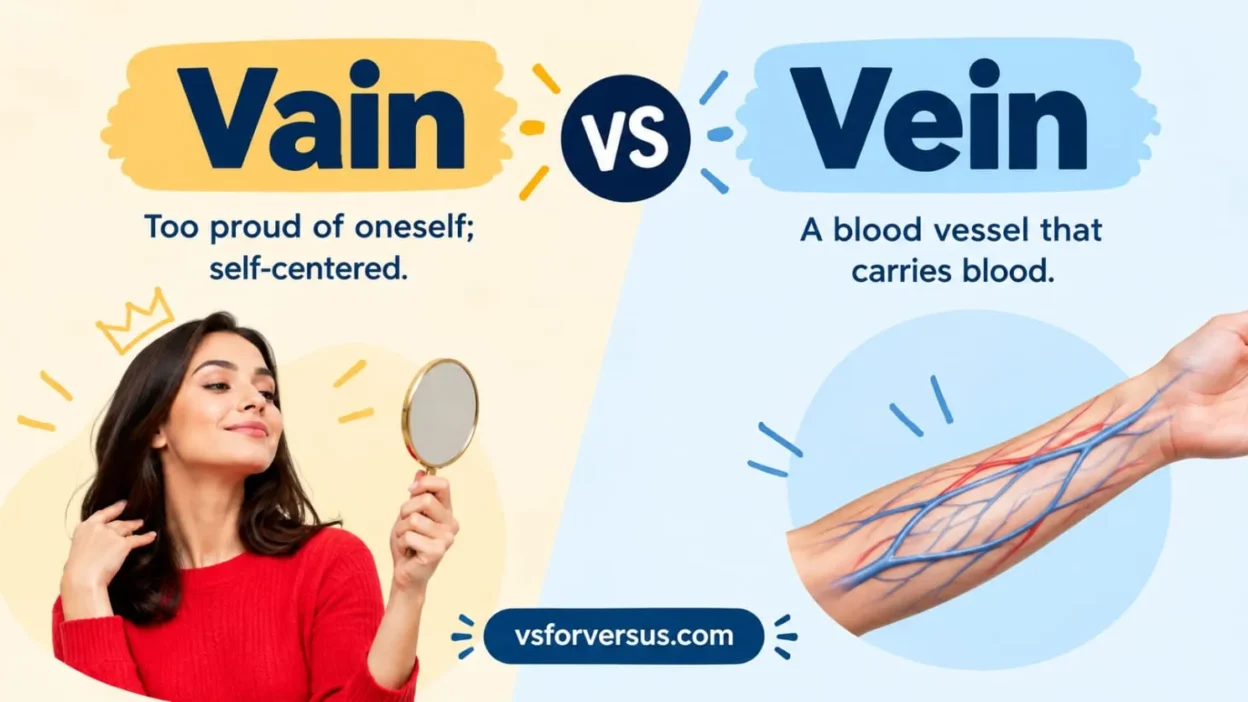 Vain vs Vein