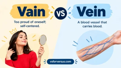 Vain vs Vein
