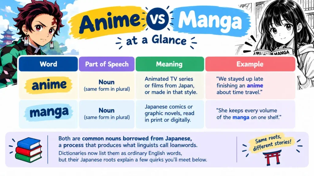 Anime vs Manga