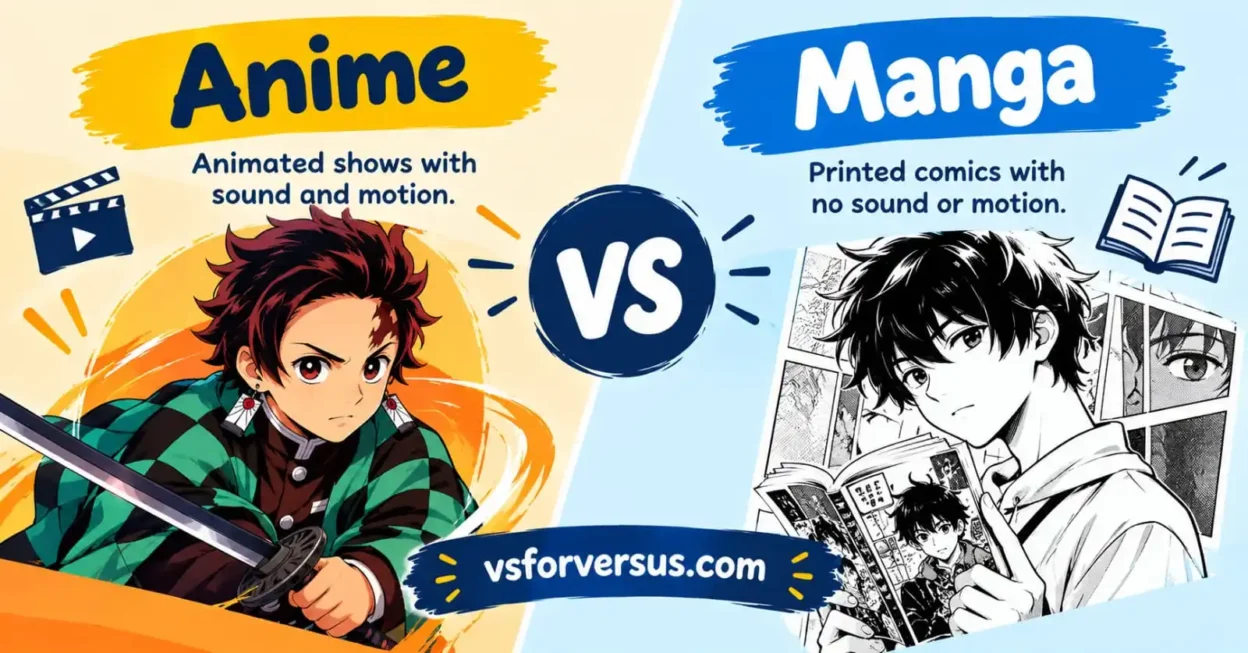 Anime vs Manga