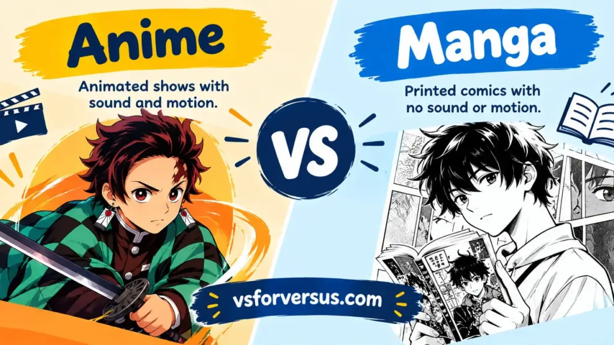 Anime vs Manga