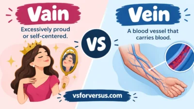 Vain vs Vein
