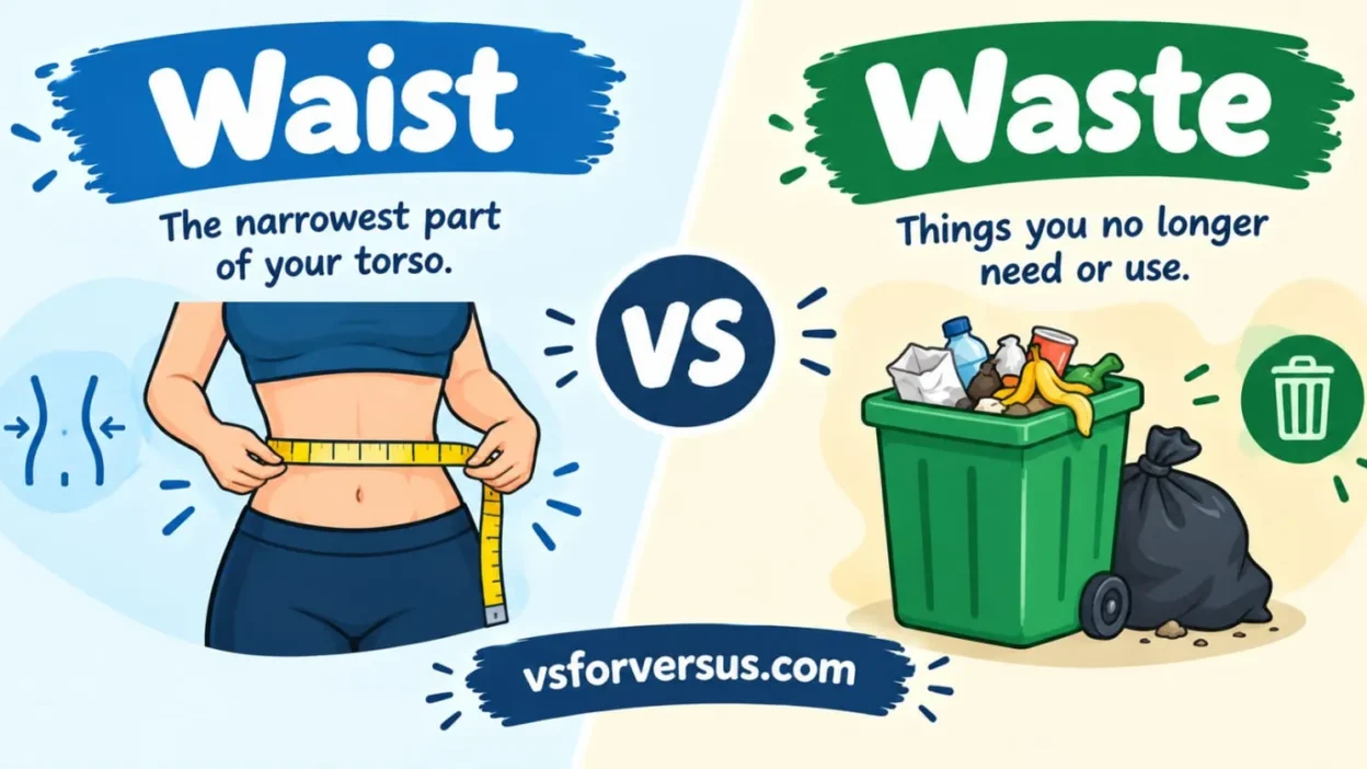 Waist vs Waste