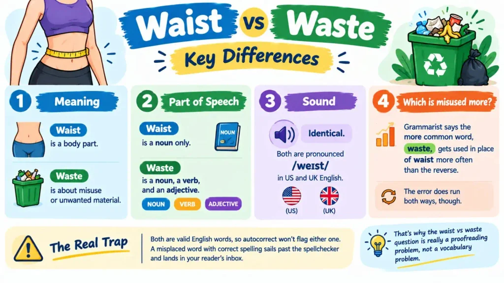 Waist vs Waste