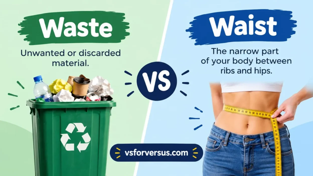 Waste vs Waist